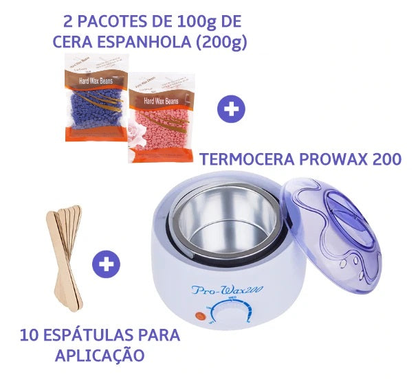 Cera Depilatória Elástica Espanhola Pérolas ProWax® - Frete Grátis